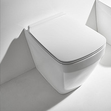 Крышка сидение с микролифтом для унитаза SIMAS BADEN-BADEN BB 004 bia